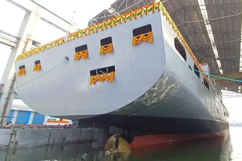 புதிய உள்கட்டமைப்பு வசதிகளின் மூலம், எதிர்காலத்தில் 45,000 டன் வரையிலான பெரிய, சிக்கலான போர்க்கப்பல்களை ஹிந்துஸ்தான் கப்பல் தளத்தில் எளிதாகக் கட்ட முடியும்.