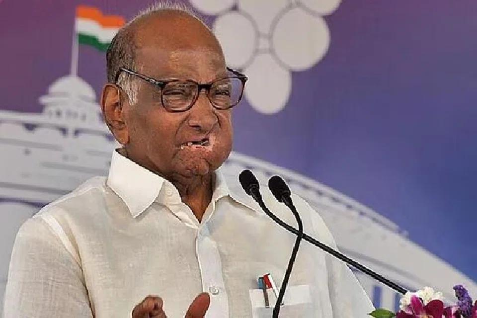 தேசியவாத காங்கிரஸ் கட்சித் தலைவர் சரத் பவார்.