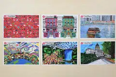 தகுதி பெறும் ஒவ்வொரு சிங்கப்பூரரும் சிறப்பு வடிவமைப்பு கொண்ட எஸ்ஜி60 அஞ்சல் அட்டையைப் பெறுவர். ஏழு மாற்றுத்திறனாளி ஓவியர்களின் கைவண்ணத்தில் மலர்ந்த தனித்துவம் வாய்ந்த ஆறு ஓவியங்கள் அஞ்சல் அட்டைக்கு அழகு சேர்க்கும்.