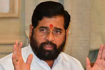 மகாரா‌ஷ்டிர துணை முதல்வர் ஏக்நாத் ‌ஷிண்டே.