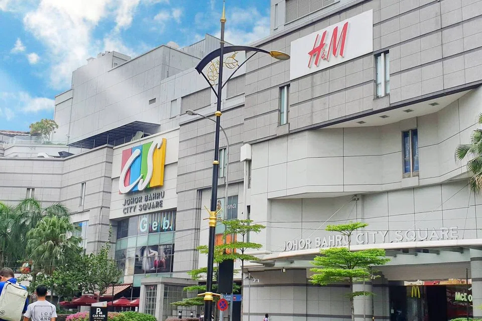 ஜோகூர் பாருவின் சிட்டி ஸ்குவேர் கடைத்தொகுதி.