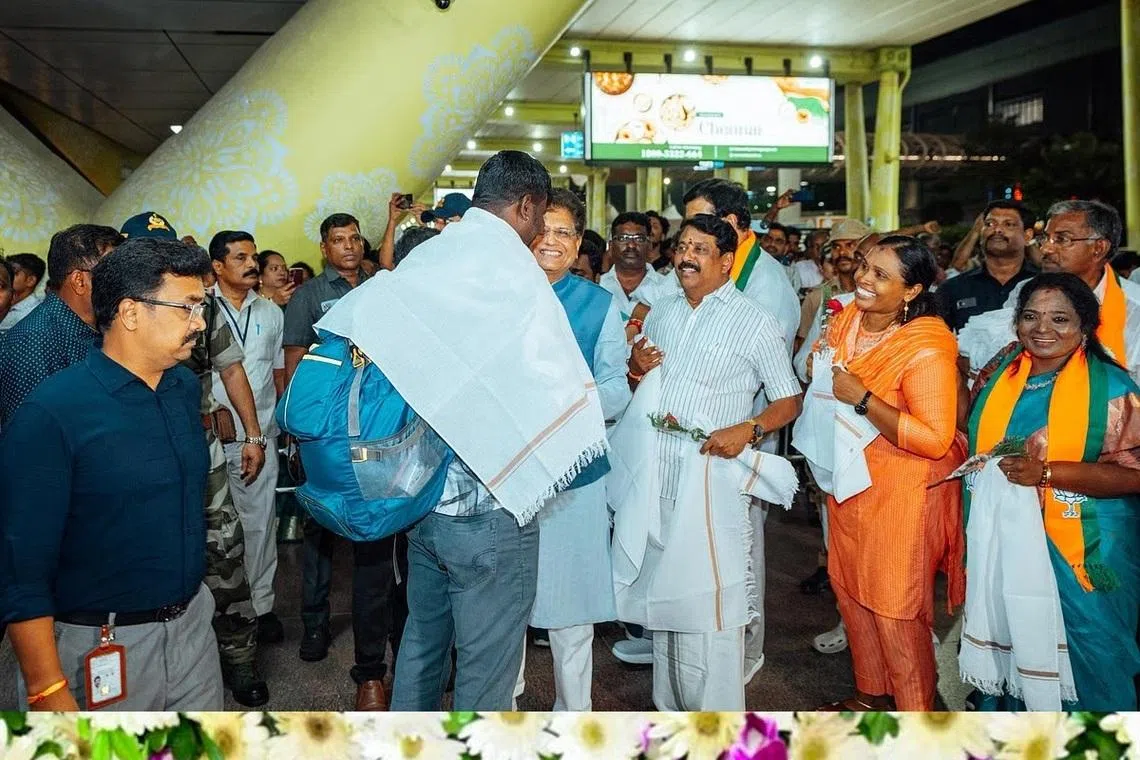ஈரானில் இருந்து 345 தமிழக மீனவர்கள் தாயகம் திரும்பினர்: பியூஷ் கோயல் வரவேற்பு