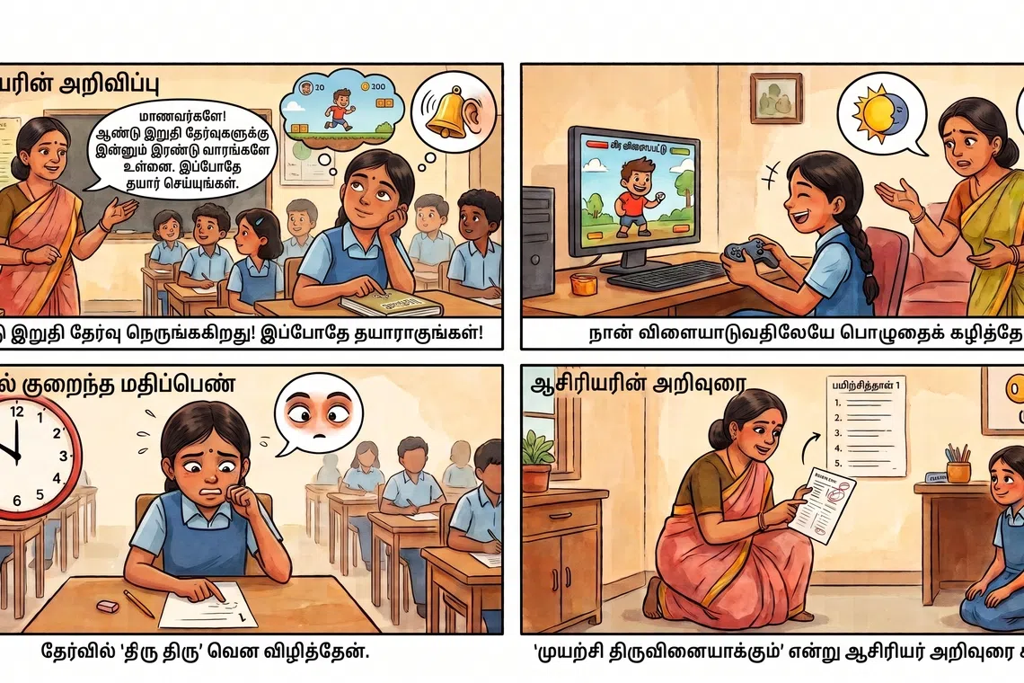 முயற்சி செய்பவருக்கே வெற்றி கிட்டும்