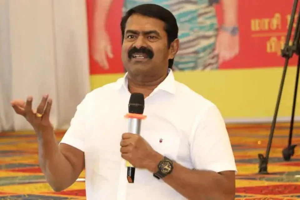 நாம் தமிழர் கட்சியின் தலைமை ஒருங்கிணைப்பாளர் சீமான். 
