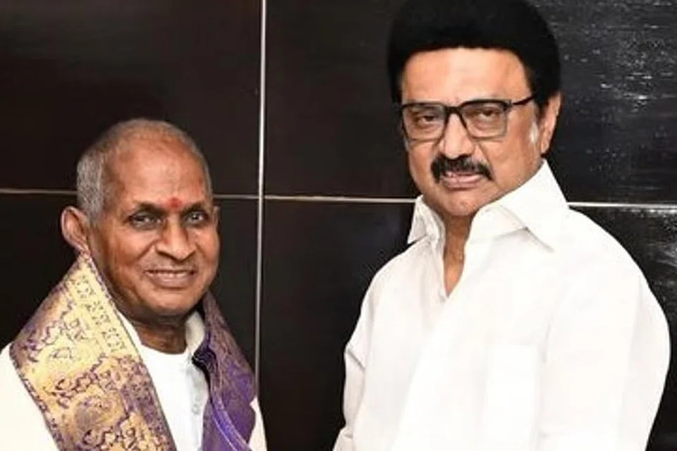 முதல்வர் ஸ்டாலினைச் சந்தித்தார் இளையராஜா.