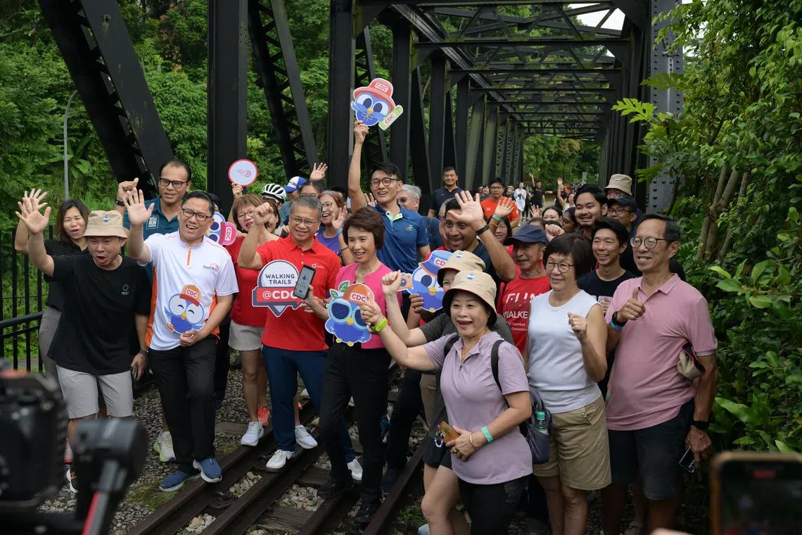 புத்துணர்ச்சியூட்டும் அம்சங்களுடன் நடைப்பயிற்சிப் பாதைகள் அறிமுகம் 