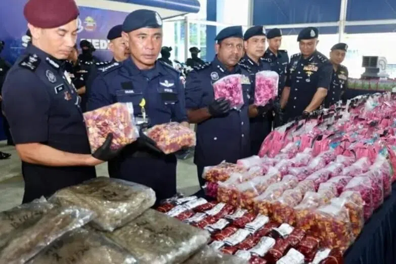 மலேசியாவில் சிக்கிய 31.57 மில்லியன் ரிங்கிட் மதிப்புள்ள போதைப்பொருள்