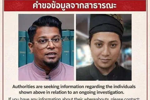 மலேசியா, தாய்லாந்து நாடுகளின் காவல்துறைகளால் தேடப்படும் ஸம்ரி வினோத், தமிம் தஹ்ரி.
