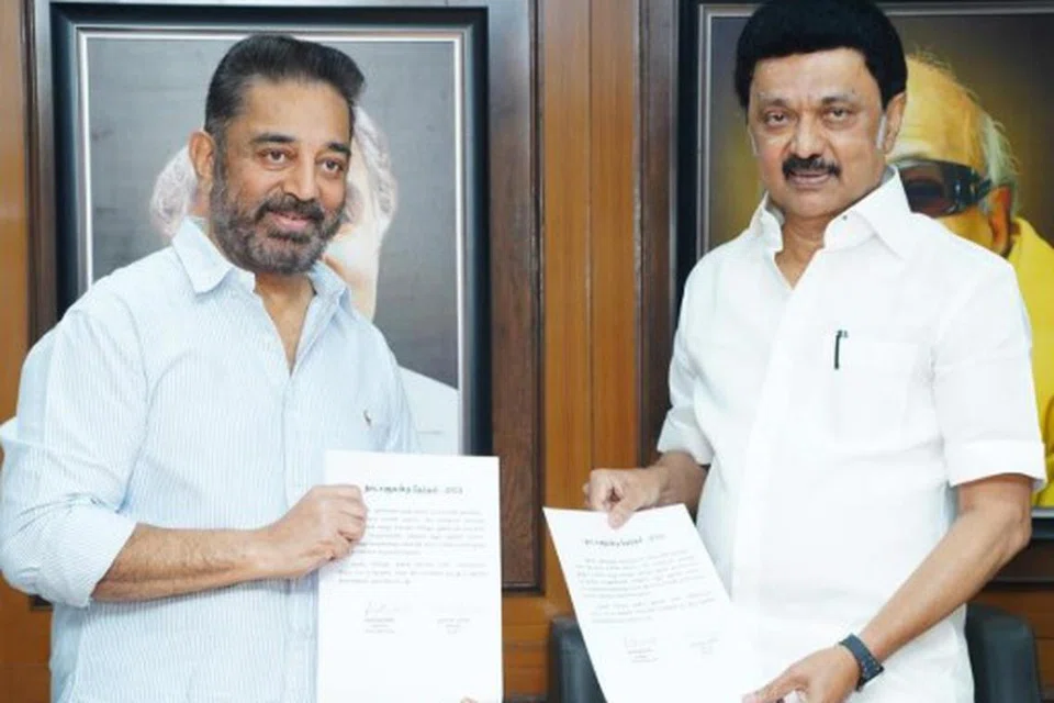 2024 மக்களவைத் தேர்தலின்போது திமுக கூட்டணியில் மக்கள் நீதி மய்யம் இணைந்தது. கமல்ஹாசனுக்கு மாநிலங்களவை உறுப்பினர் பதவி வழங்குவதற்கான உடன்பாடு அப்போது கையெழுத்தானது.