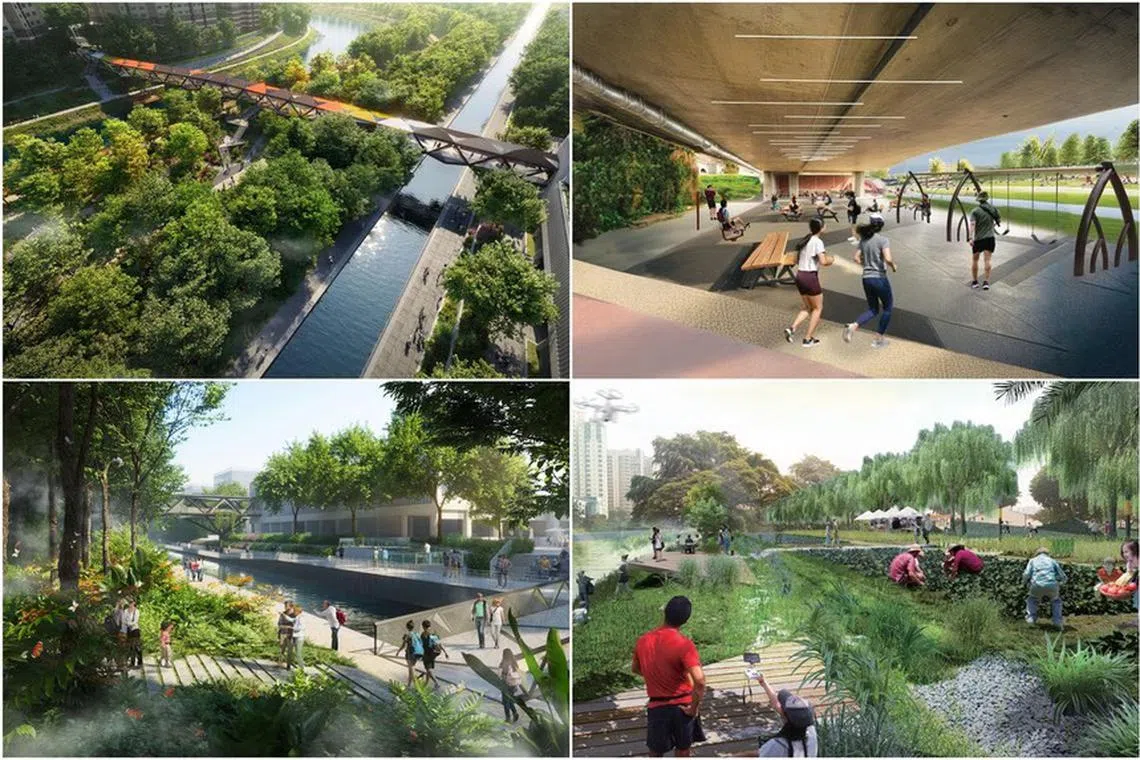 குவீன்ஸ்வே, ஸ்டேக்மண்ட் ரிங்கில் ரயில் பசுமைப்பாதைக்கான புதிய சமூக இடங்கள்