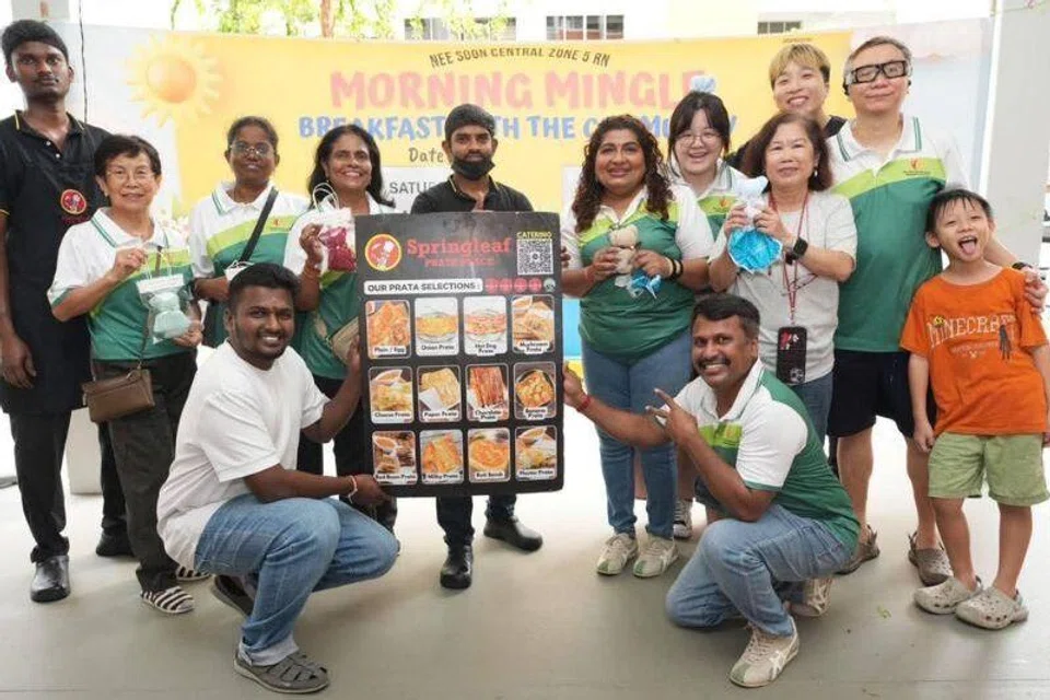 நிகழ்ச்சியில் ஸ்பிரிங்லீஃப் உணவகத்தின் நேரடி பரோட்டா தளம் அமைக்கப்பட்டிருந்தது.