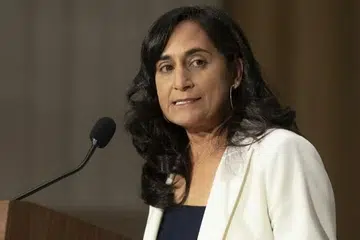 கனடிய வெளியுறவு அமைச்சர் அனிதா ஆனந்த்.
