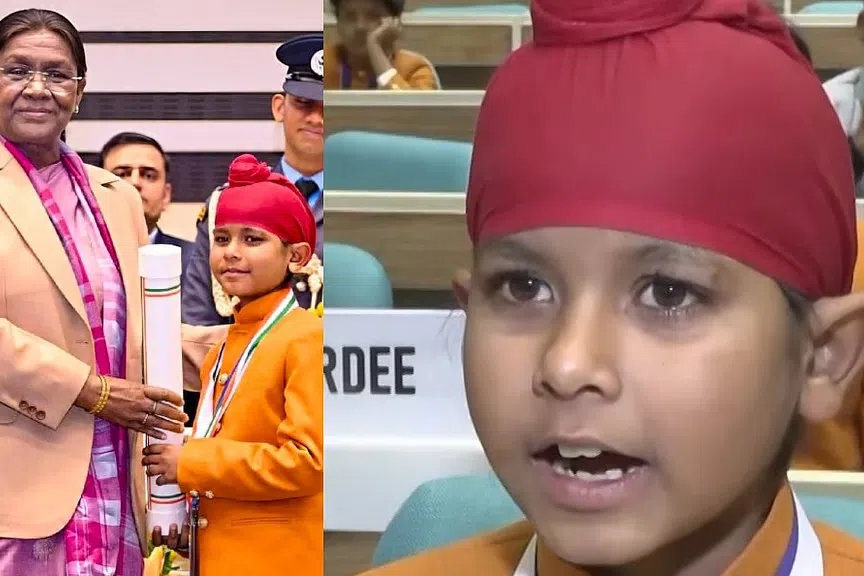 தேசிய சிறார் விருது பெற்ற துணிச்சல் மிகுந்த ஷ்ரவன் சிங்