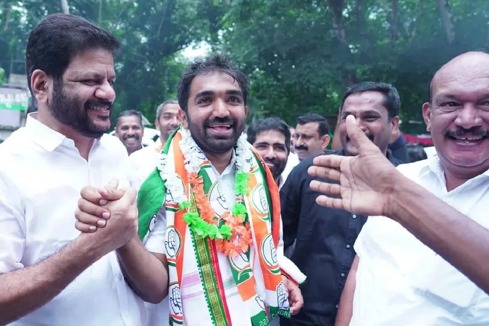 கேரளாவின் முன்னாள் முதல்வர் காலஞ்சென்ற உம்மன் சாண்டியின் மகன் சாண்டி உம்மன்.