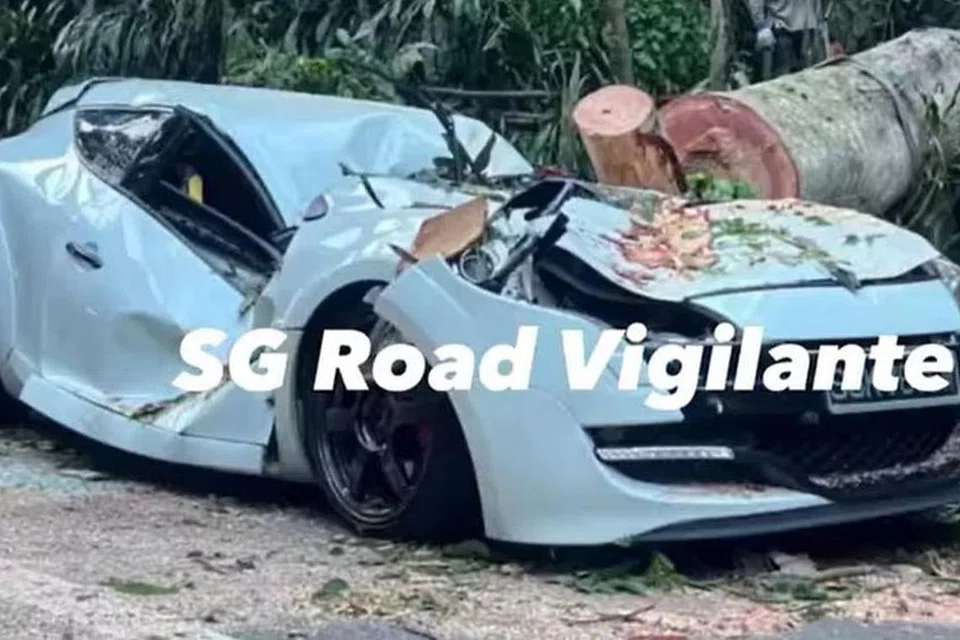 சம்பவம் பதிவான காணொளியிலிருந்து ஒரு காட்சி.
