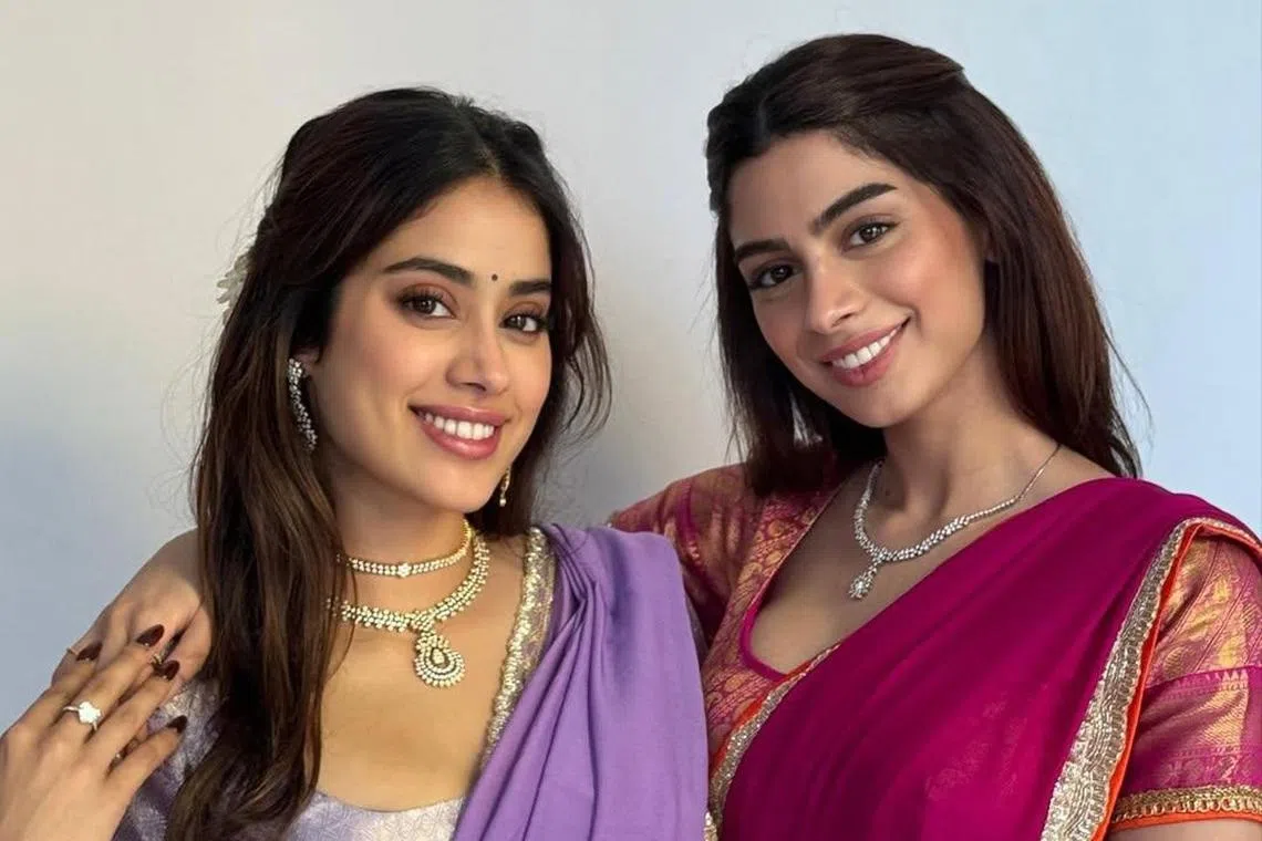 தங்கையை இளவரசி எனப் புகழ்ந்த ஜான்வி