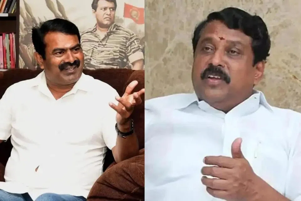 சீமான், நயினார் நாகேந்திரன்.