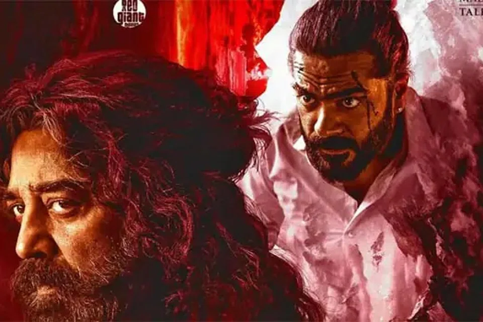 ‘தக் லைப்’ படத்தில் கமல், சிம்பு. 