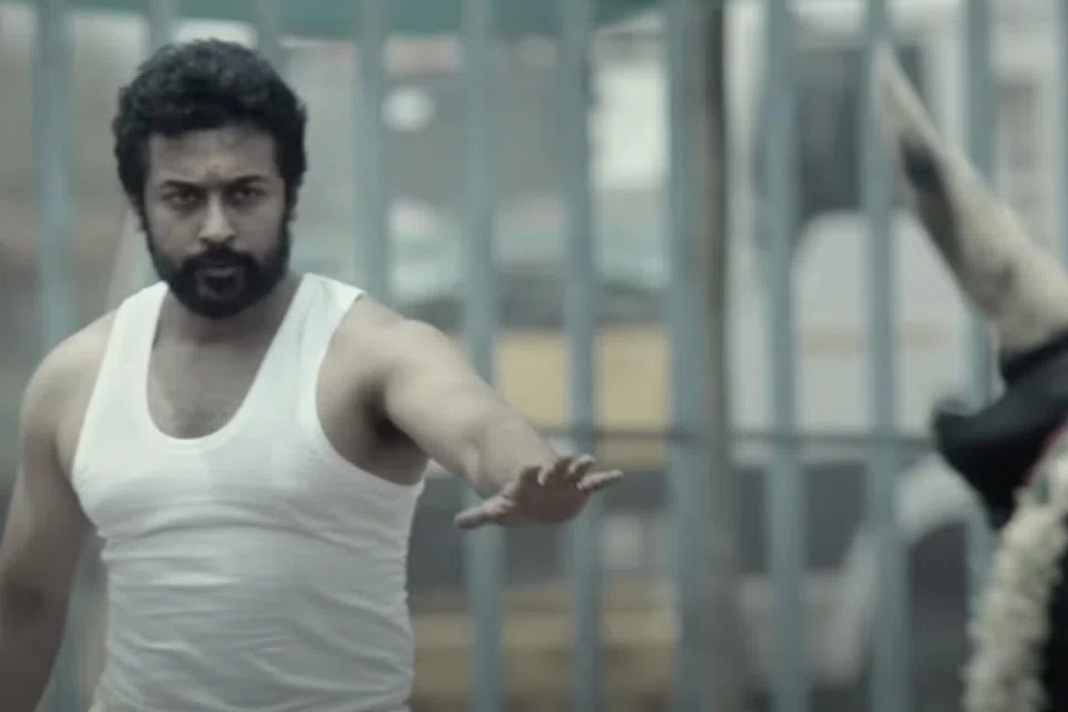 ‘வாடிவாசல்’  திரைப்படத்தில் சூர்யா.