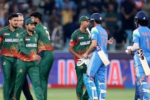 இந்தியாவுக்கும் பங்ளாதே‌சுக்கும் இடையே அரசதந்திர உறவில் எழுந்துள்ள விரிசல் விளையாட்டுத் துறையையும் பாதித்துள்ளது.