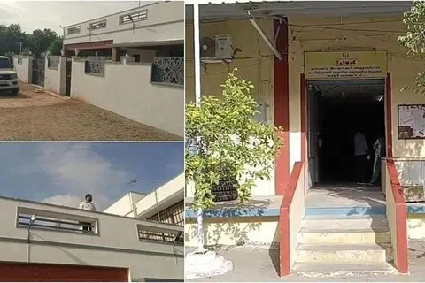 காலை 7 மணிக்கு இரண்டு வாகனங்களில் வந்திறங்கிய அதிகாரிகள் செந்தில் பாலாஜியின் பெற்றோரிடம் விசாரணை நடத்தினர்.