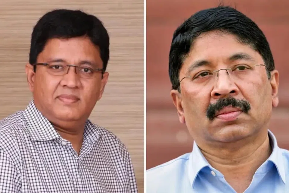 (இடமிருந்து) கலாநிதி மாறன், தயாநிதி மாறன்.