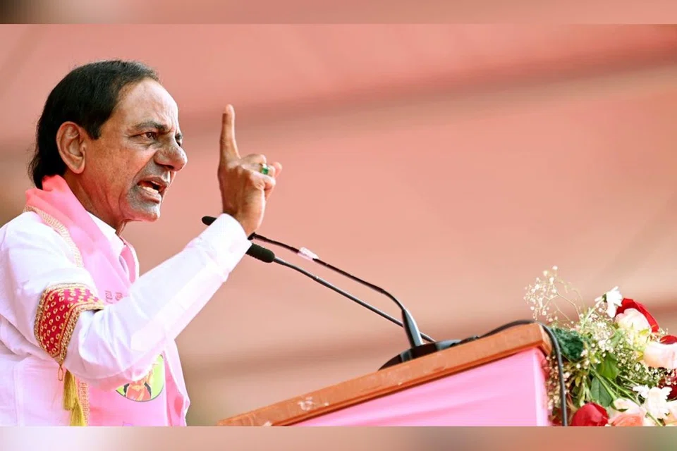 தெ​லுங்கானா மாநில முதல்வர் சந்திரசேகர ராவ்
