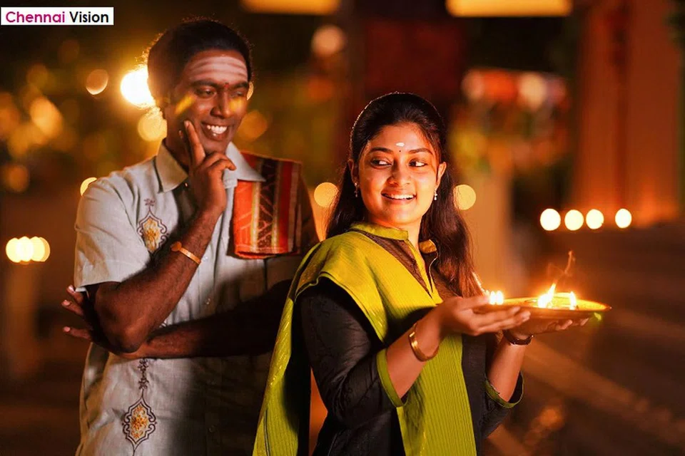 பாரி இளவழகன், அம்மு அபிராமி.