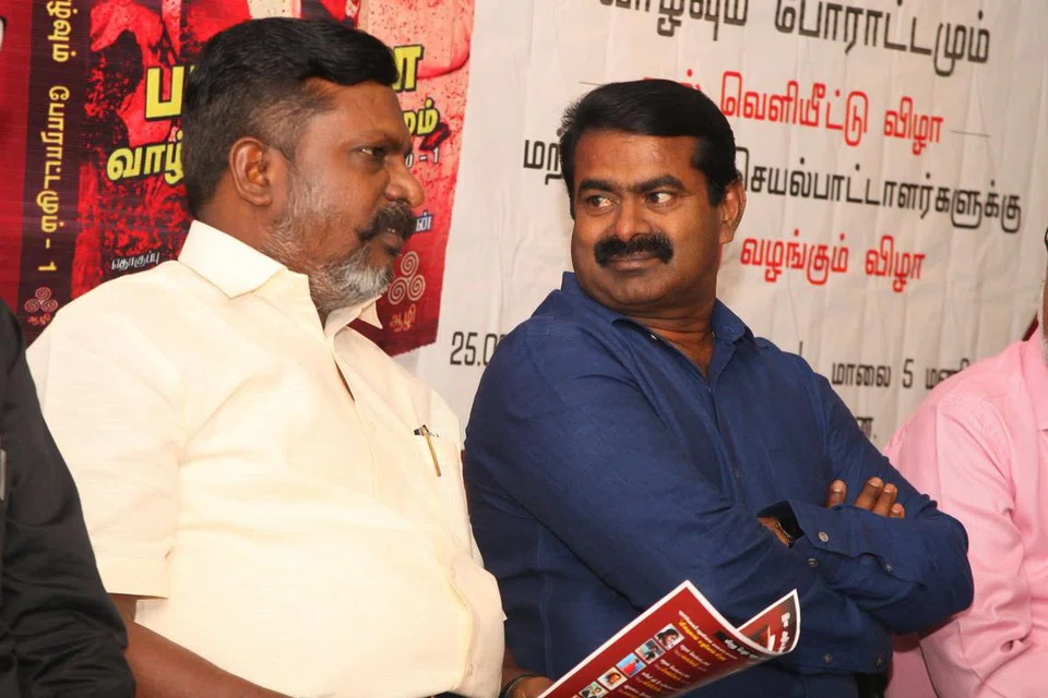 திருமாவளவன், சீமான்.
