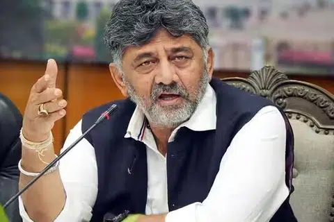 கர்நாடகா முதல்வர் டி.கே. சிவகுமார்.