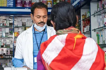 இந்தியாவின் மருந்து உற்பத்தித்துறை ஆண்டுக்கு 8 முதல் 10 விழுக்காடு வரை வளர்கிறது.