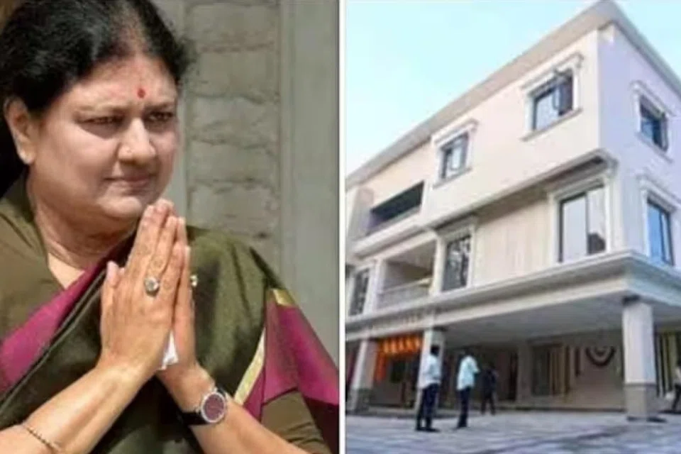 சசிகலா குடியேற உள்ள புது வீடு.