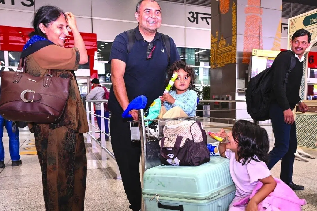 பதற்றம் இல்லை: மத்திய கிழக்கிலிருந்து  நாடு திரும்பும் இந்தியர்கள் நிம்மதி