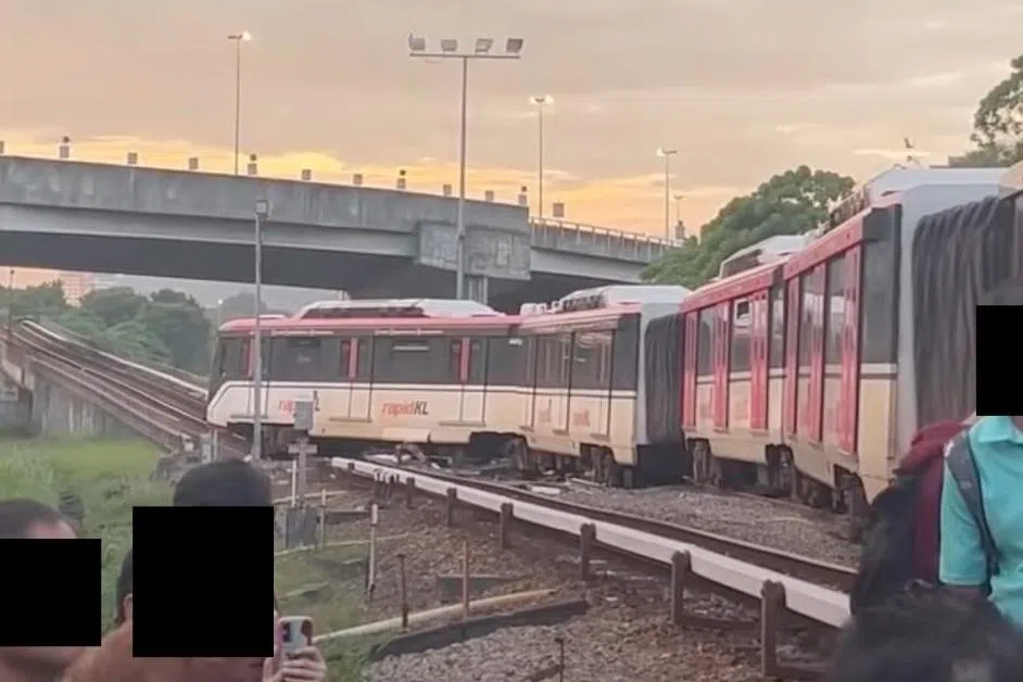 கோலாலம்பூரில் தடம்புரண்ட ‘எல்ஆர்டி’; பாதுகாப்பாக இருந்த பயணிகள்