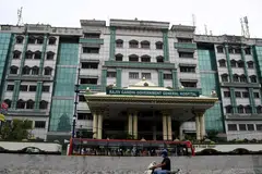 சென்னையில் உள்ள ராஜீவ்காந்தி அரசு மருத்துவமனை.