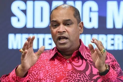 மலேசியாவின் மனிதவள அமைச்சர் ஆர். ரமணன். 