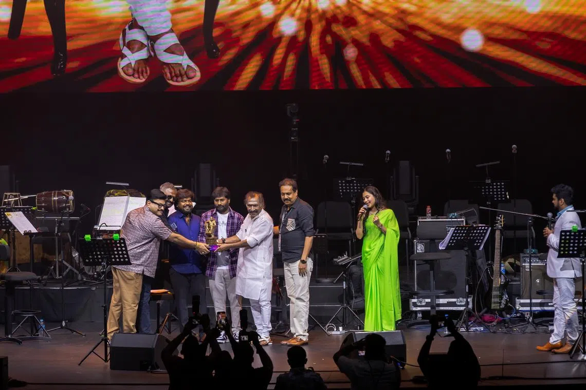 ‘மஹாராஜா’ குழுவினருடன் சிங்கப்பூரில் சந்திப்பு