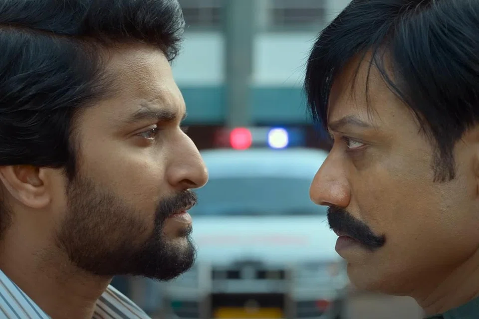  ‘சூர்யாஸ் சாட்டர்டே’ படத்தில் நானி, எஸ்.ஜே.சூர்யா.