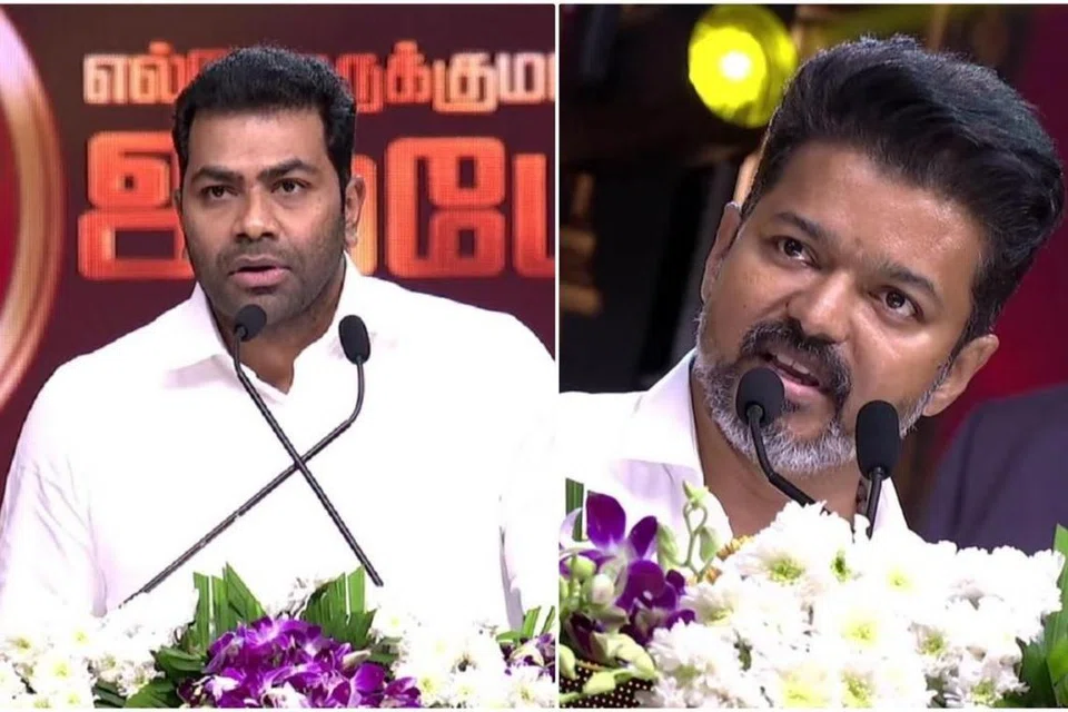 ஆதவ் அர்ஜுனா, விஜய்.