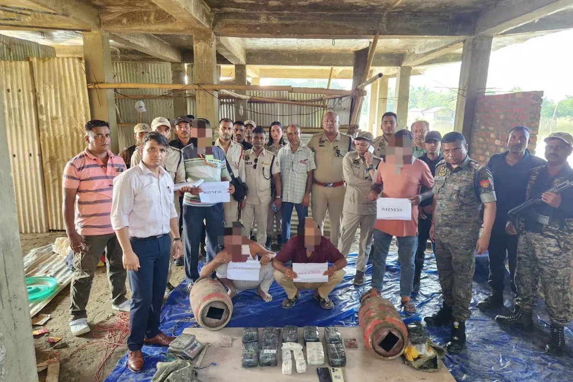 ரூ.100 கோடி போதைப்பொருள் சிக்கியது; ஒன்பது பேர் கைது