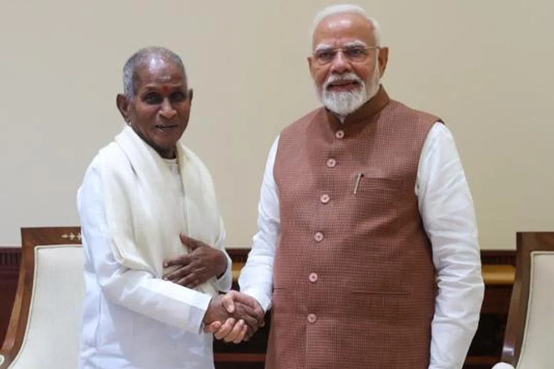 இளையராஜா ஓர் இசை மேதை, அனைவருக்கும் முன்னோடி: மோடி புகழாரம்