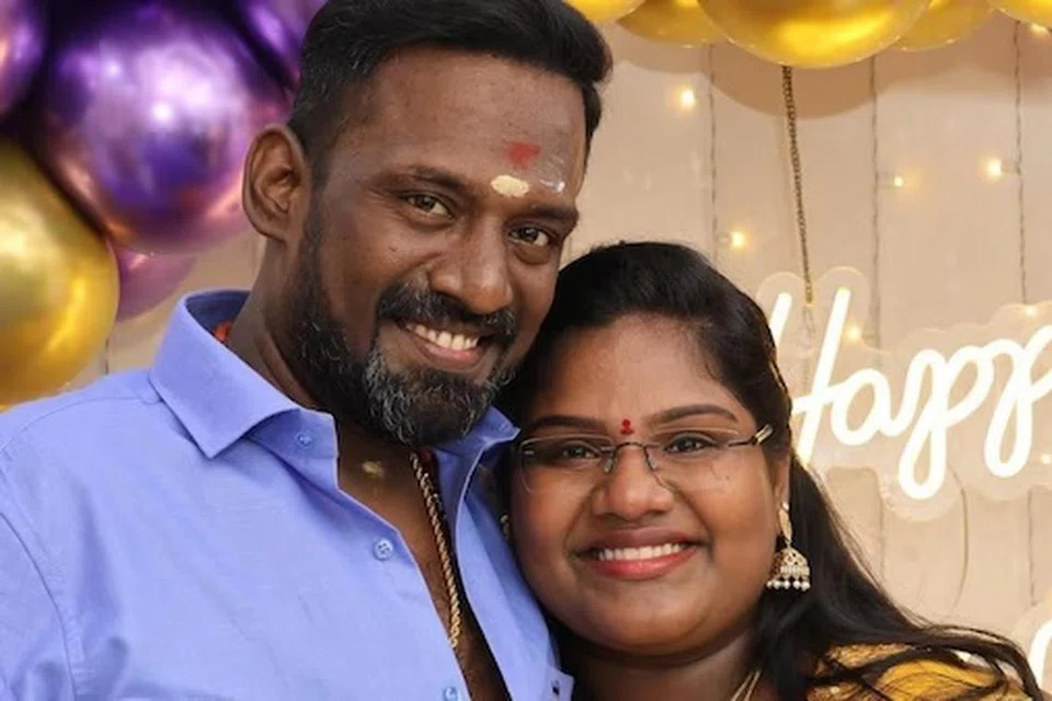 ரோபோ சங்கருடன் இந்திரஜா.