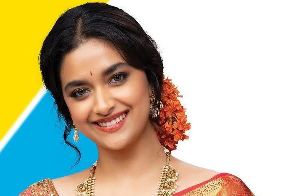 நடிகை கீர்த்தி சுரேஷ்.