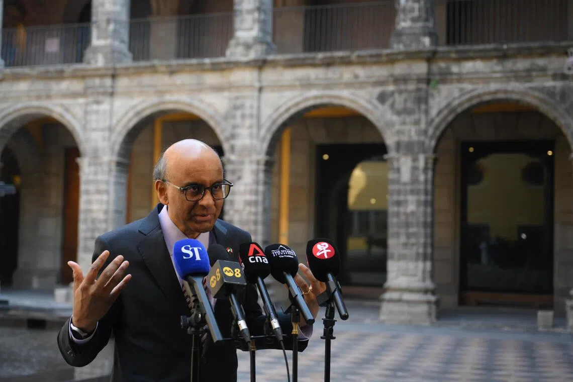 உலக உறவுகளை வளர்க்கும் சிங்கப்பூருக்கு மெக்சிகோவில் ஏராளமான பொருளியல் வாய்ப்புகள்: அதிபர் தர்மன்