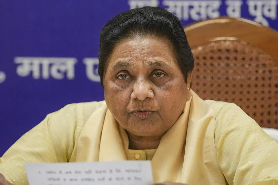 அமித் ஷாவுக்கு எதிராக நாடு முழுவதும் போராட்டம்: மாயாவதி அறிவிப்பு