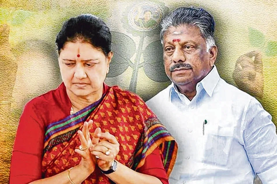 சசிகலா, ஓபிஎஸ்.