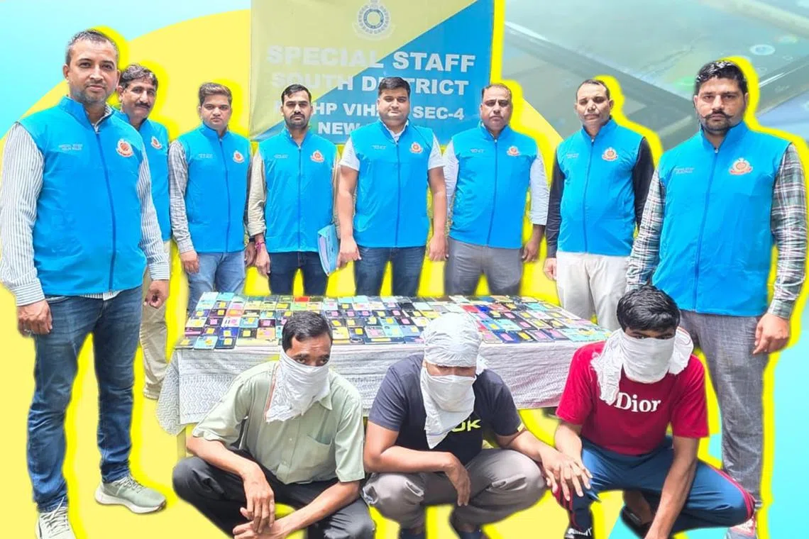 கைப்பேசிகளைத் திருடி வெளிநாட்டிற்குக் கடத்திய கும்பல் கைது