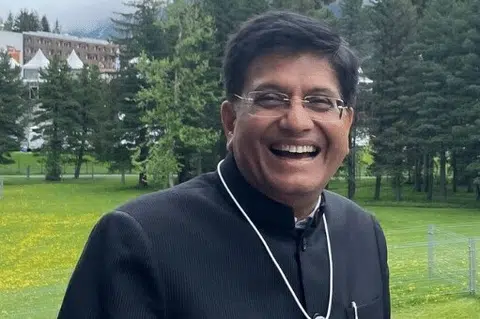 இந்தியாவின் வர்த்தக அமைச்சர் பியூஷ் கோயல்.