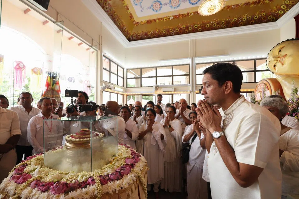 அண்மையில் நடந்து முடிந்த பொதுத்தேர்தலில் நாடாளுமன்ற உறுப்பினராகத் தேர்வுசெய்யப்பட்ட திரு தினேஷ் வாசு தாஸ், சிறப்பு விருந்தினராகப் பங்கேற்கும் முதல் பொது விழா விசாகத் திருநாள்.
