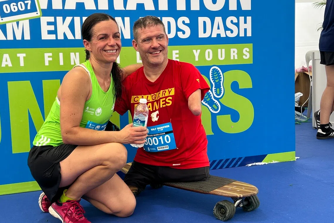 உடற்குறையுள்ளோரை அரவணைத்த ‘ஸ்டாண்டர்ட் சார்ட்டர்ட்’ அரை நெடுந்தொலைவோட்டம் 